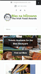 Mobile Screenshot of irishfoodawards.com